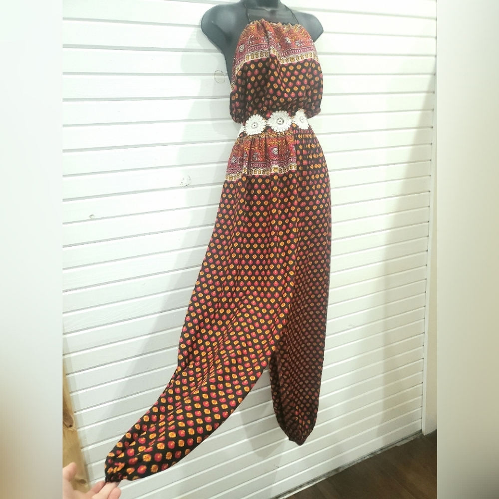 Free People Halter Jumpsuit